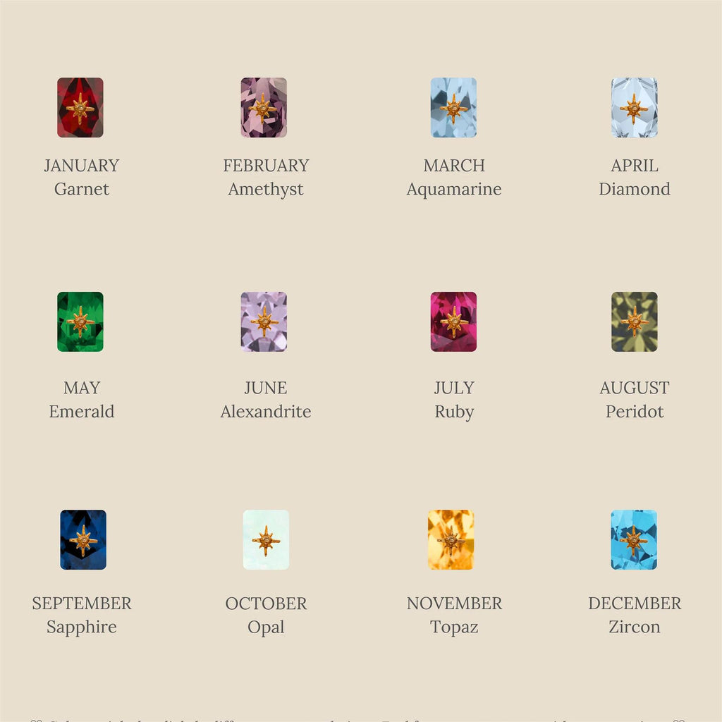 North Star Garnet Necklace