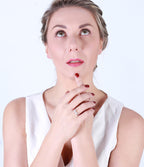 Butterfly zircon ring