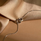 Necklace & Bracelet Interlocking Opal Inlay