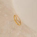 Art Deco Diamond Ring in 18k Gold
