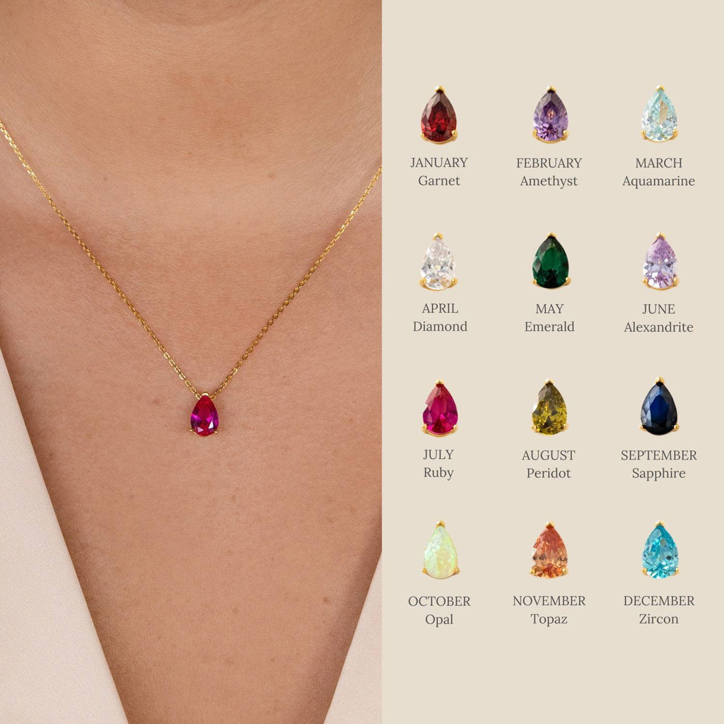 Ophelia Birthstone Necklace