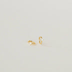 Athena Huggies in 18K Gold