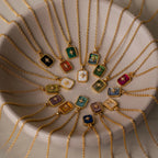 North Star Garnet Necklace