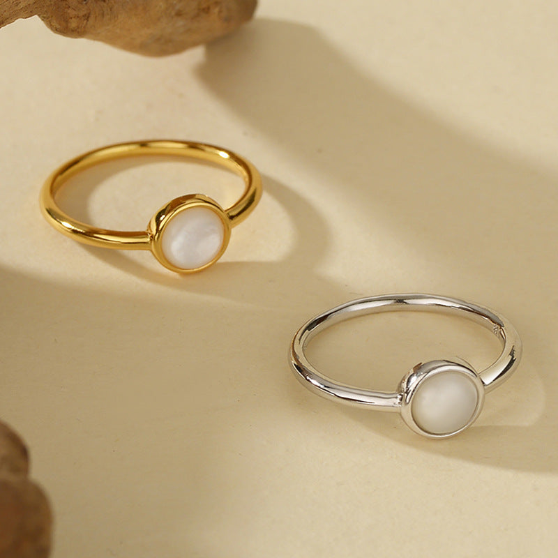 Labradorite Crystal Ring