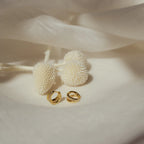 Amelia Duo Huggies in 18K Gold