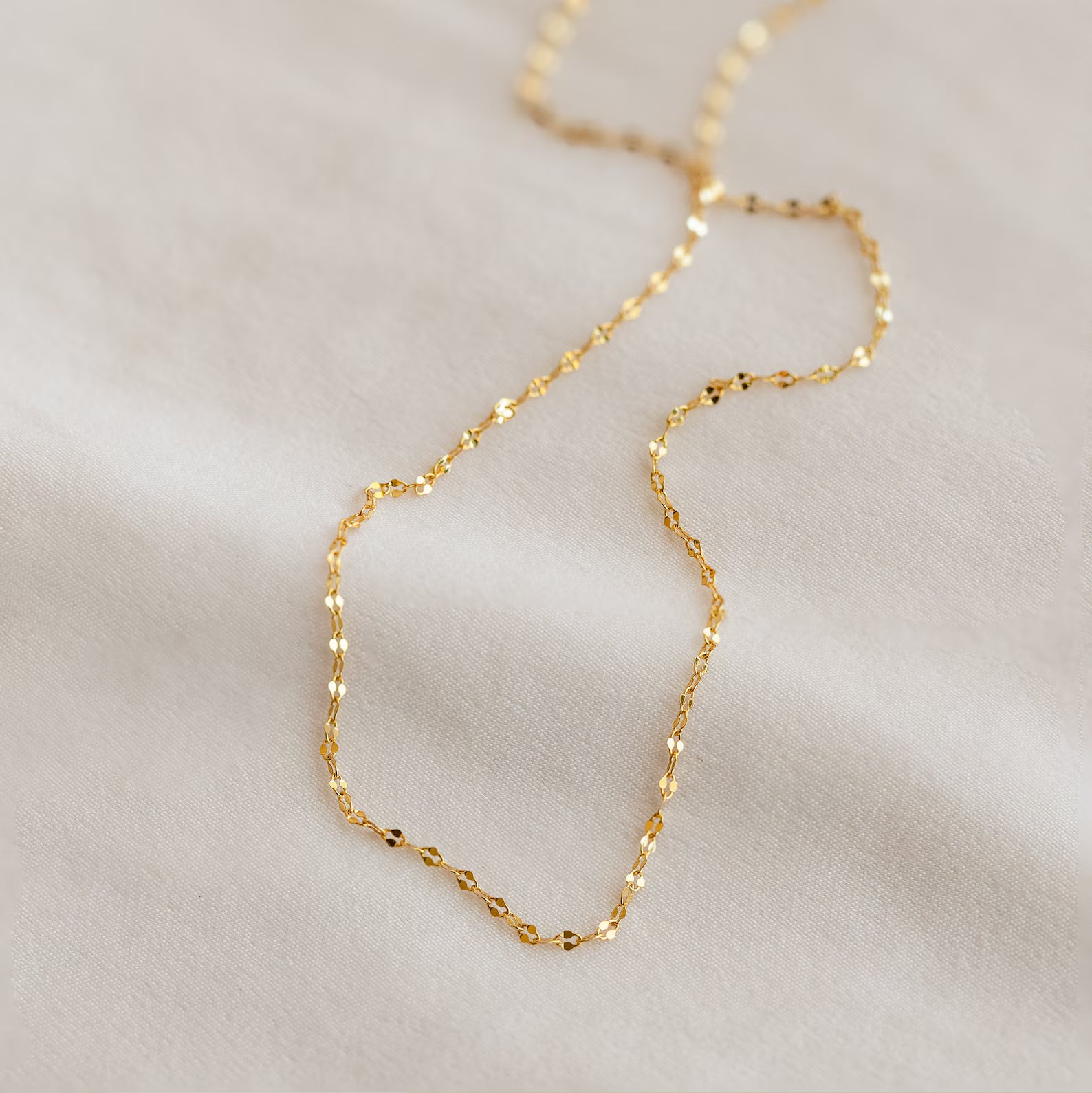 Josephine Chain Necklace in 18K Gold