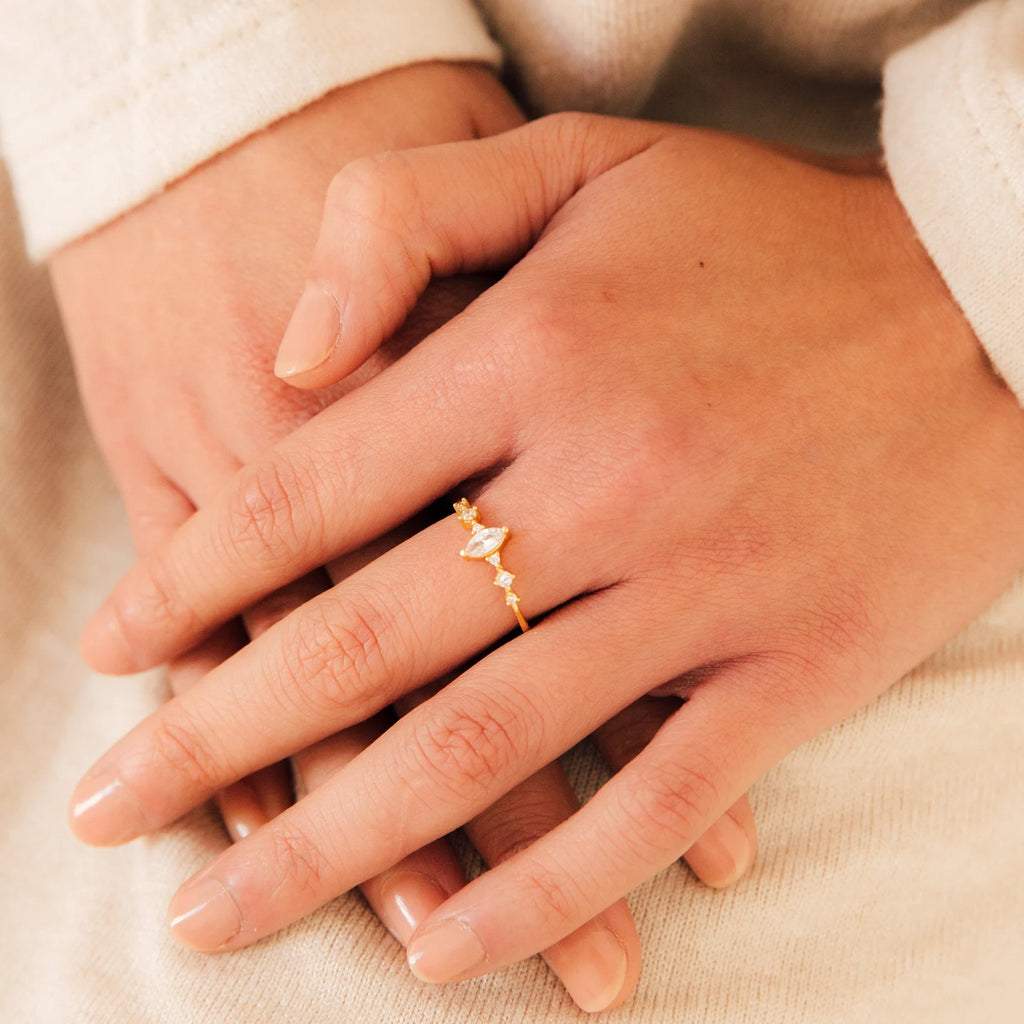 Harlow Diamond Ring in 18K Gold