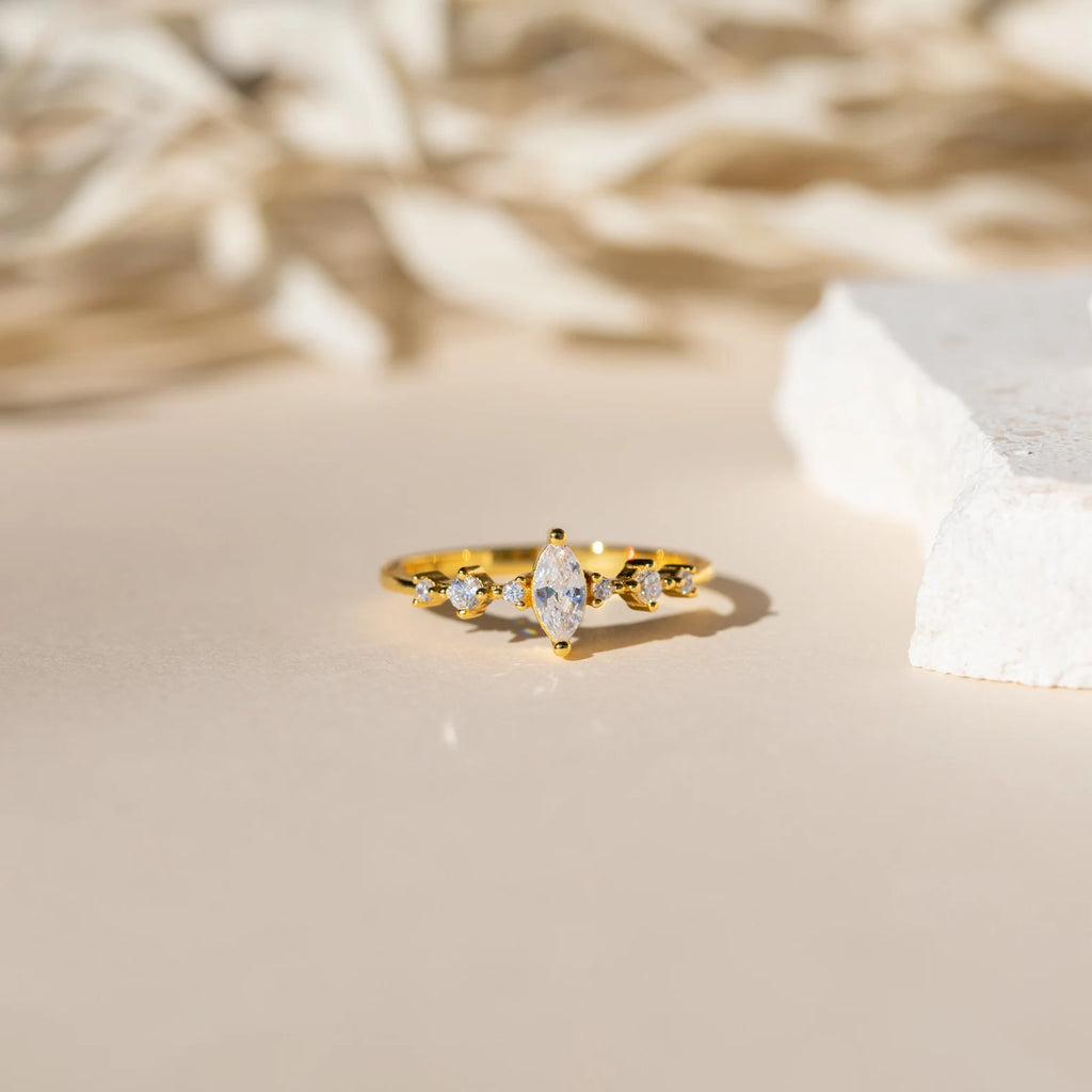 Harlow Diamond Ring in 18K Gold