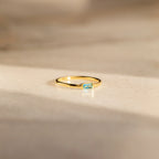 Baguette Birthstone Ring