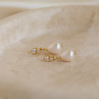 Millie Drop Earrings in 18K Gold