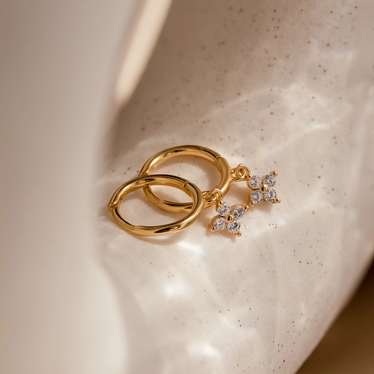 Diamond Butterfly Huggies