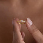 Labradorite Crystal Ring