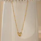 Linked Pendant Necklace in 18K Gold