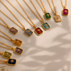 North Star Garnet Necklace