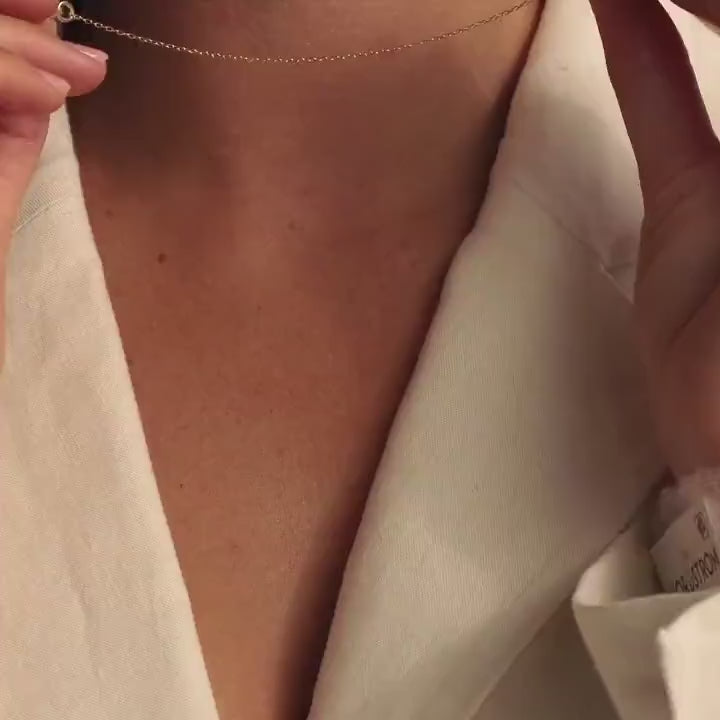 Zodiac Birthstone Necklace