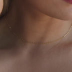 Josephine Chain Necklace in 18K Gold