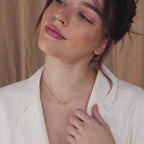 Linked Pendant Necklace in 18K Gold